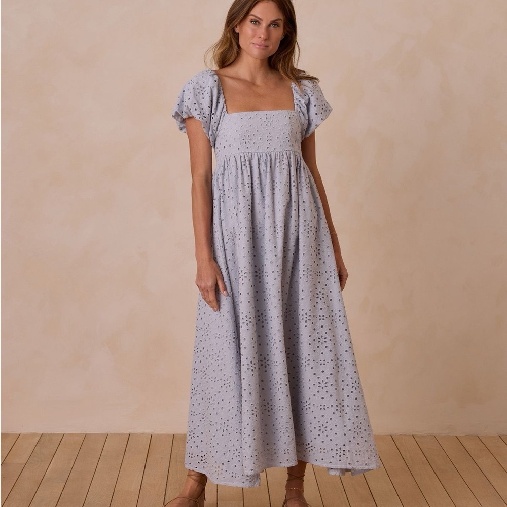 Rylee + Cru Oceane Dress | Light Blue